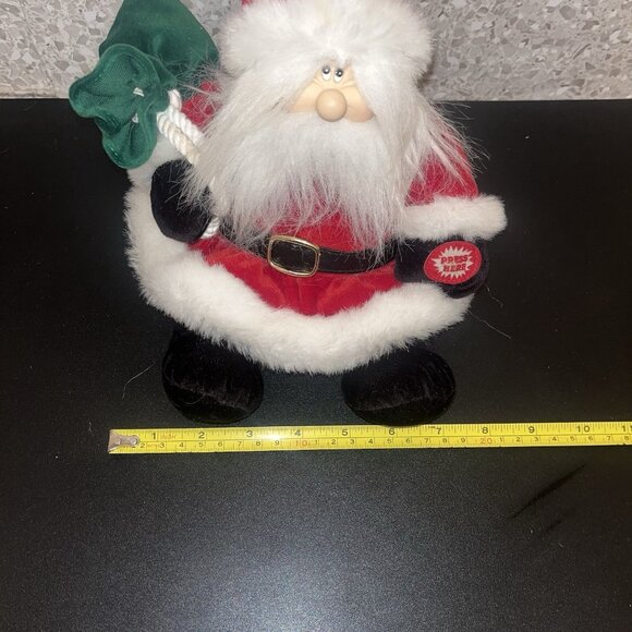 Animated Santa Clause Sound & Motion Sings Jingle Bell Rock Clean Tested Vintage - Picture 17 of 17